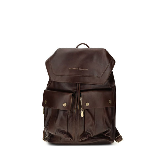 Brunello Cucinelli leren rugzak - MARANOS