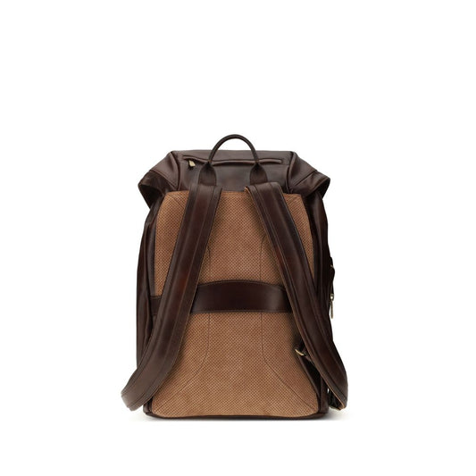 Brunello Cucinelli leren rugzak - MARANOS