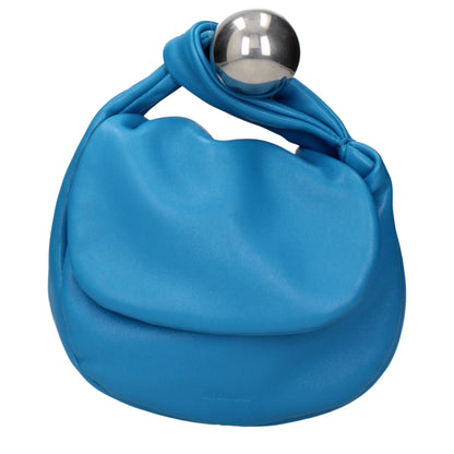 Jil Sander handtas in blauw leer Jil Sander