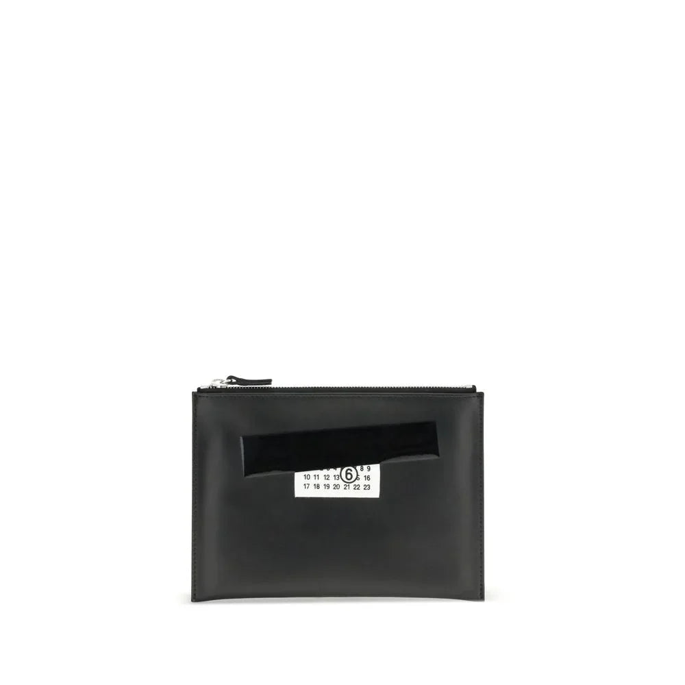 MM6 pouch in glad leer - MARANOS