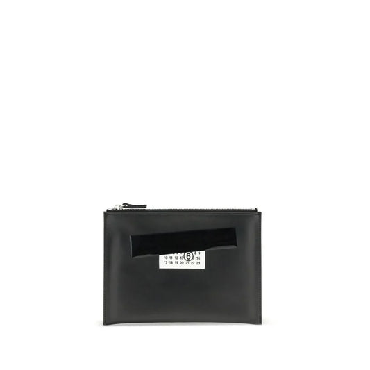 MM6 pouch in glad leer - MARANOS