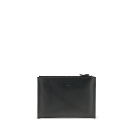 MM6 pouch in glad leer - MARANOS
