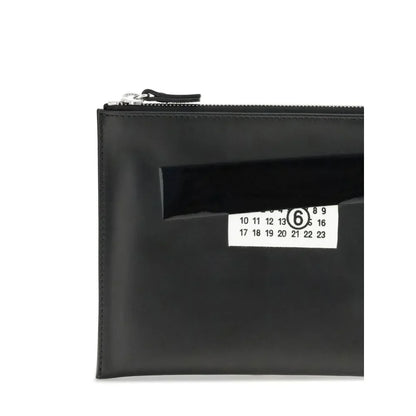 MM6 pouch in glad leer - MARANOS