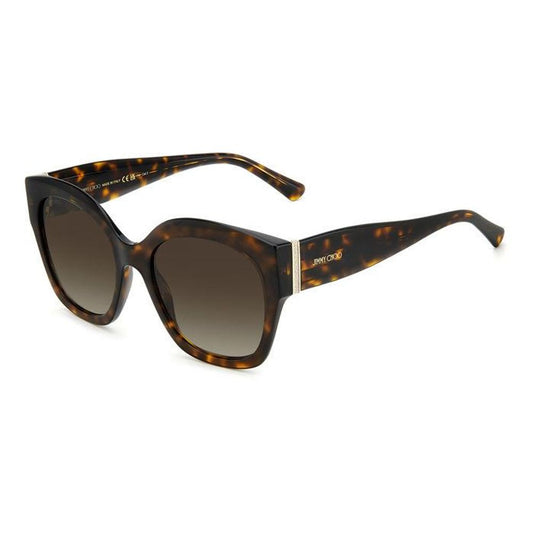 Jimmy Choo Brown Acetate Sunglasses - MARANOS