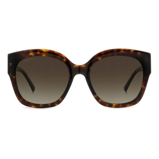 Jimmy Choo Brown Acetate Sunglasses - MARANOS