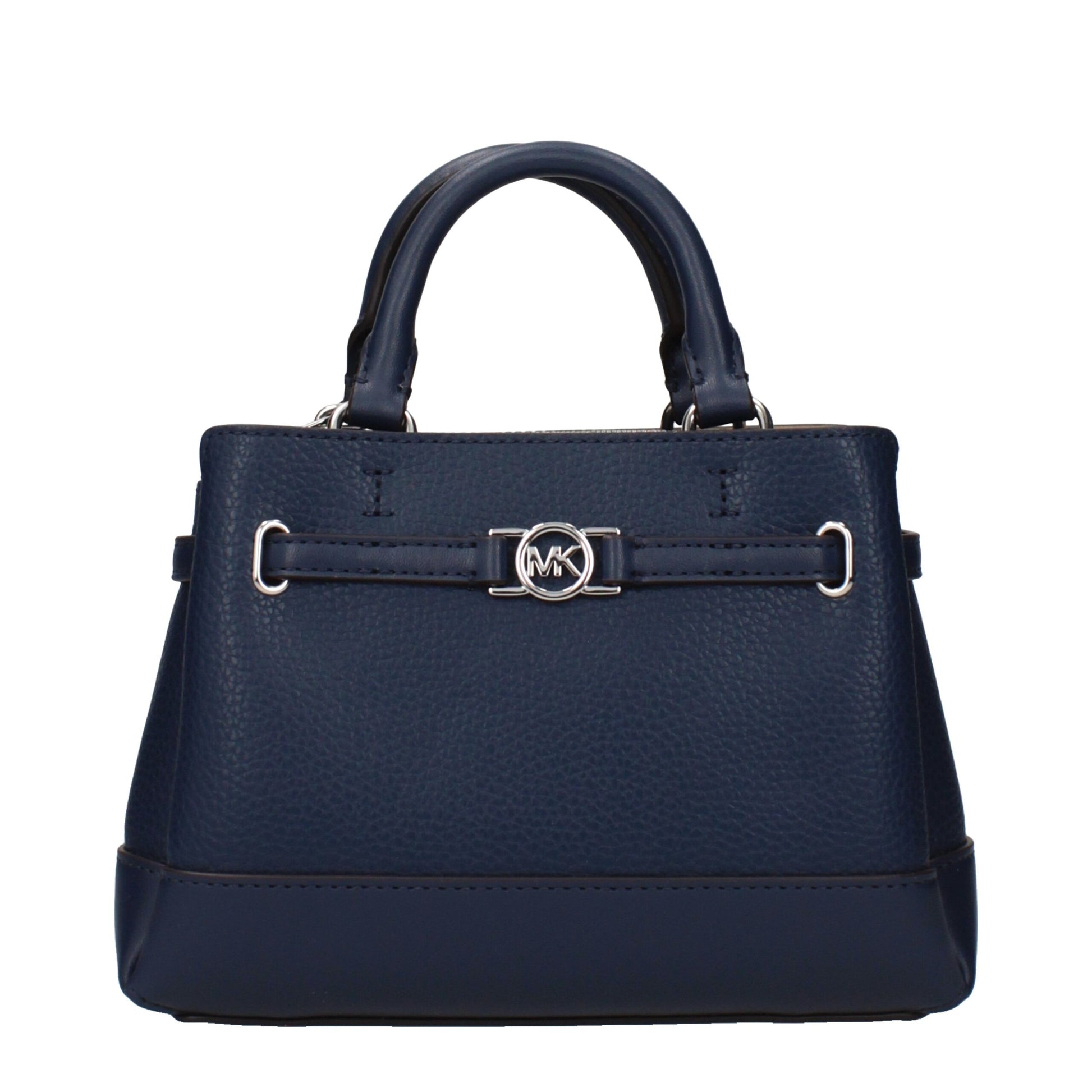 Michael Kors blauwe leren handtas Michael Kors