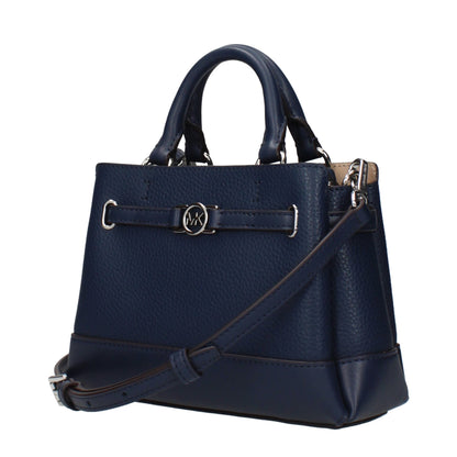 Michael Kors blauwe leren handtas Michael Kors