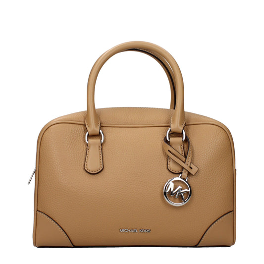 Michael Kors bruine leren handtas Michael Kors