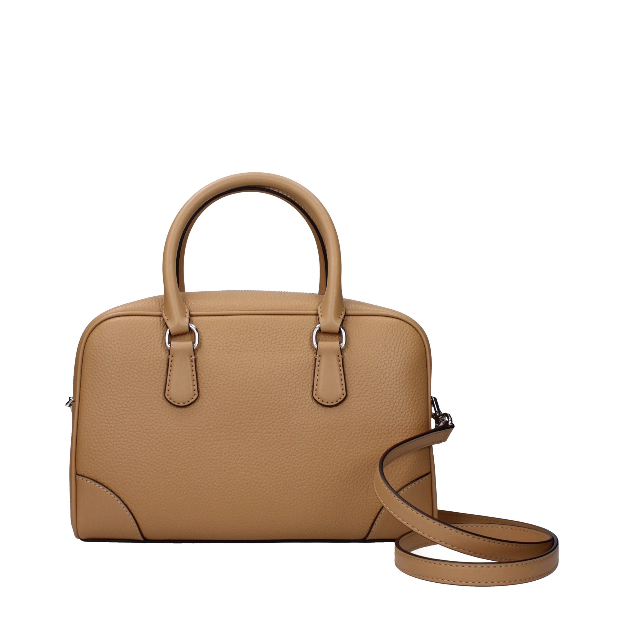 Michael Kors bruine leren handtas