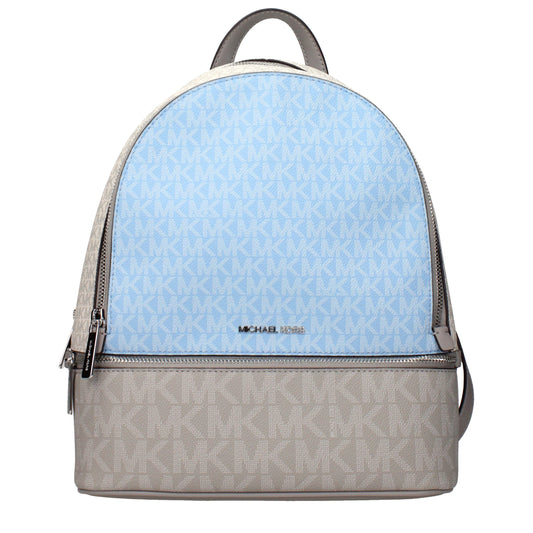 Michael Kors beige stoffen rugzak Michael Kors