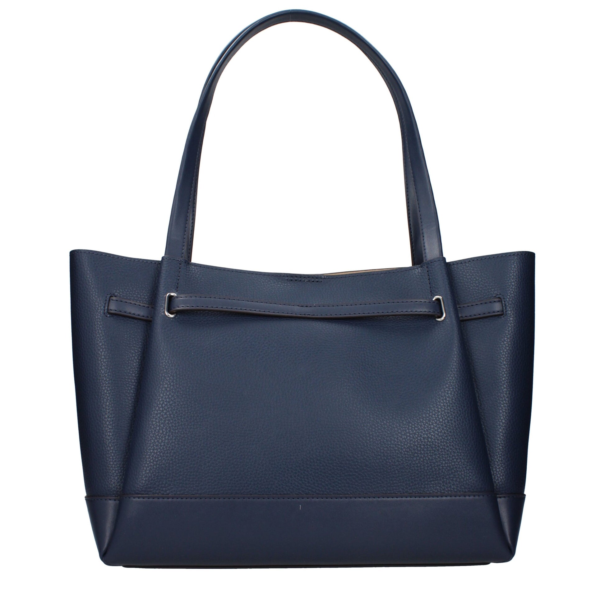 Michael Kors blauwe leren schoudertas Michael Kors