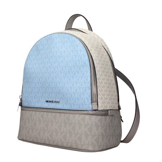 Michael Kors beige stoffen rugzak Michael Kors