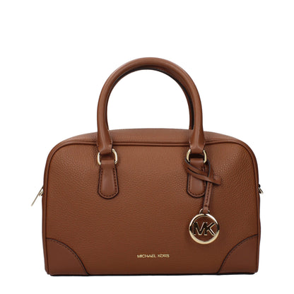Michael Kors bruine leren handtas Michael Kors