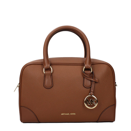 Michael Kors bruine leren handtas Michael Kors