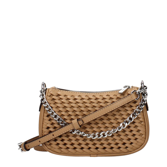Michael Kors bruine leren handtas Michael Kors