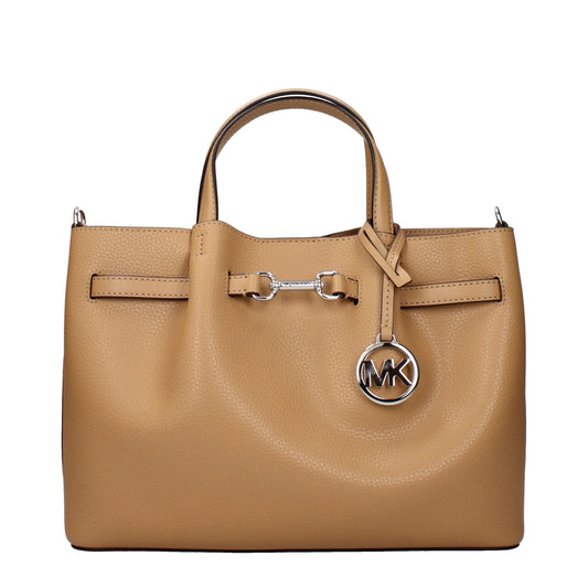 Michael Kors bruine leren handtas Michael Kors