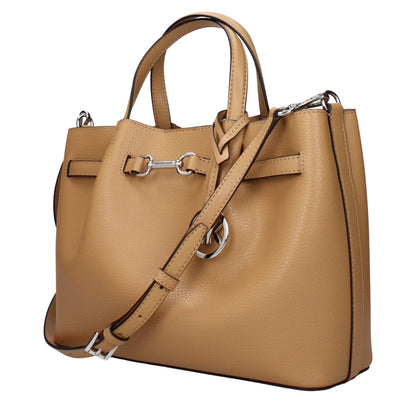 Michael Kors bruine leren handtas Michael Kors