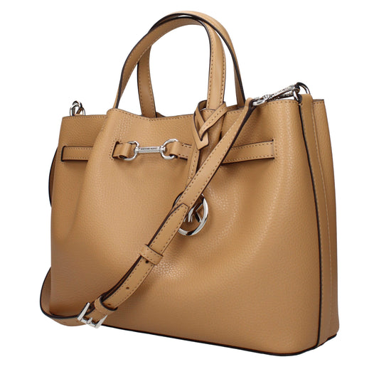 Michael Kors bruine leren handtas Michael Kors