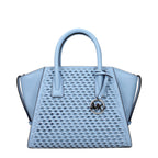 Michael Kors Light Blue Leather Handbags - MARANOS