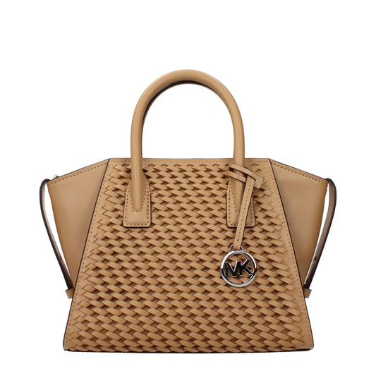 Michael Kors bruine leren handtas Michael Kors