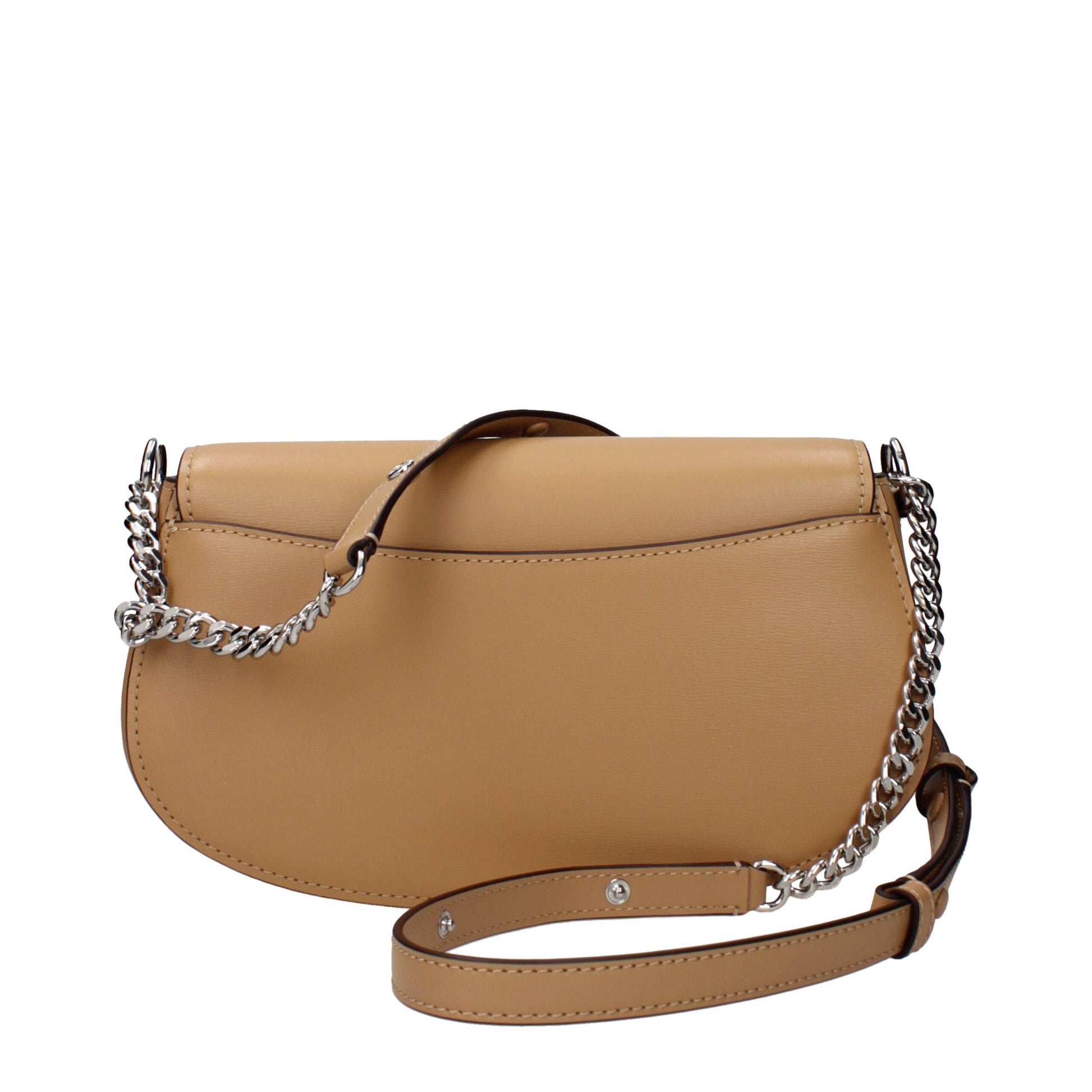 Michael Kors bruine leren schoudertas Michael Kors