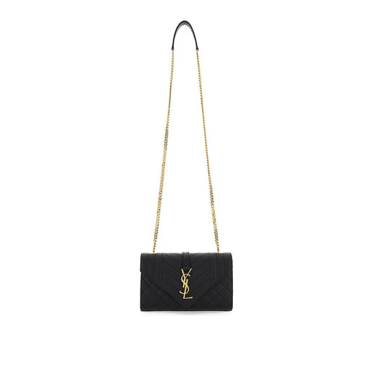 Saint Laurent zwarte leren schoudertas - MARANOS