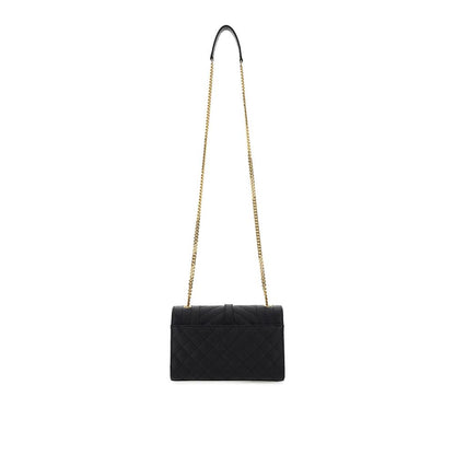 Saint Laurent zwarte leren schoudertas - MARANOS