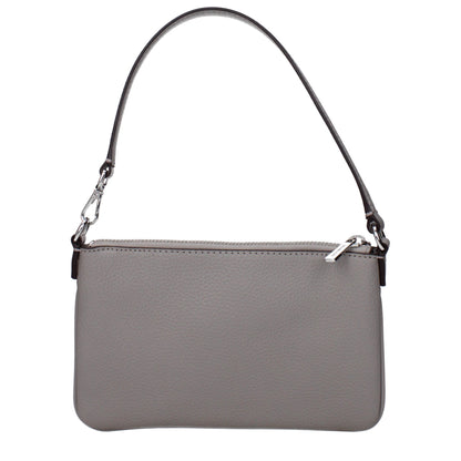 Michael Kors grijze leren handtas Michael Kors