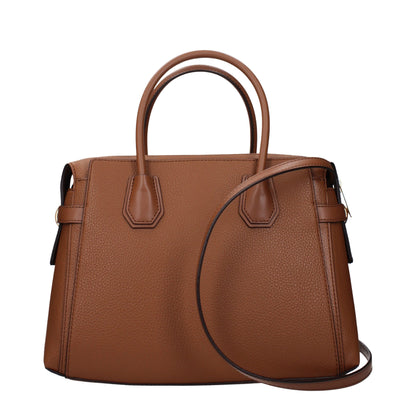 Michael Kors bruine leren handtas Michael Kors