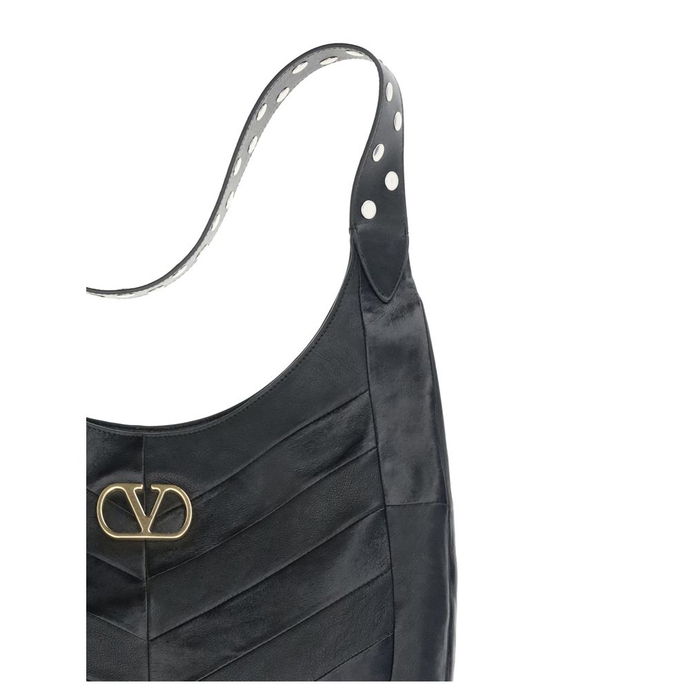 Valentino Garavani Shoulder Bag with a chevron motif Valentino Garavani