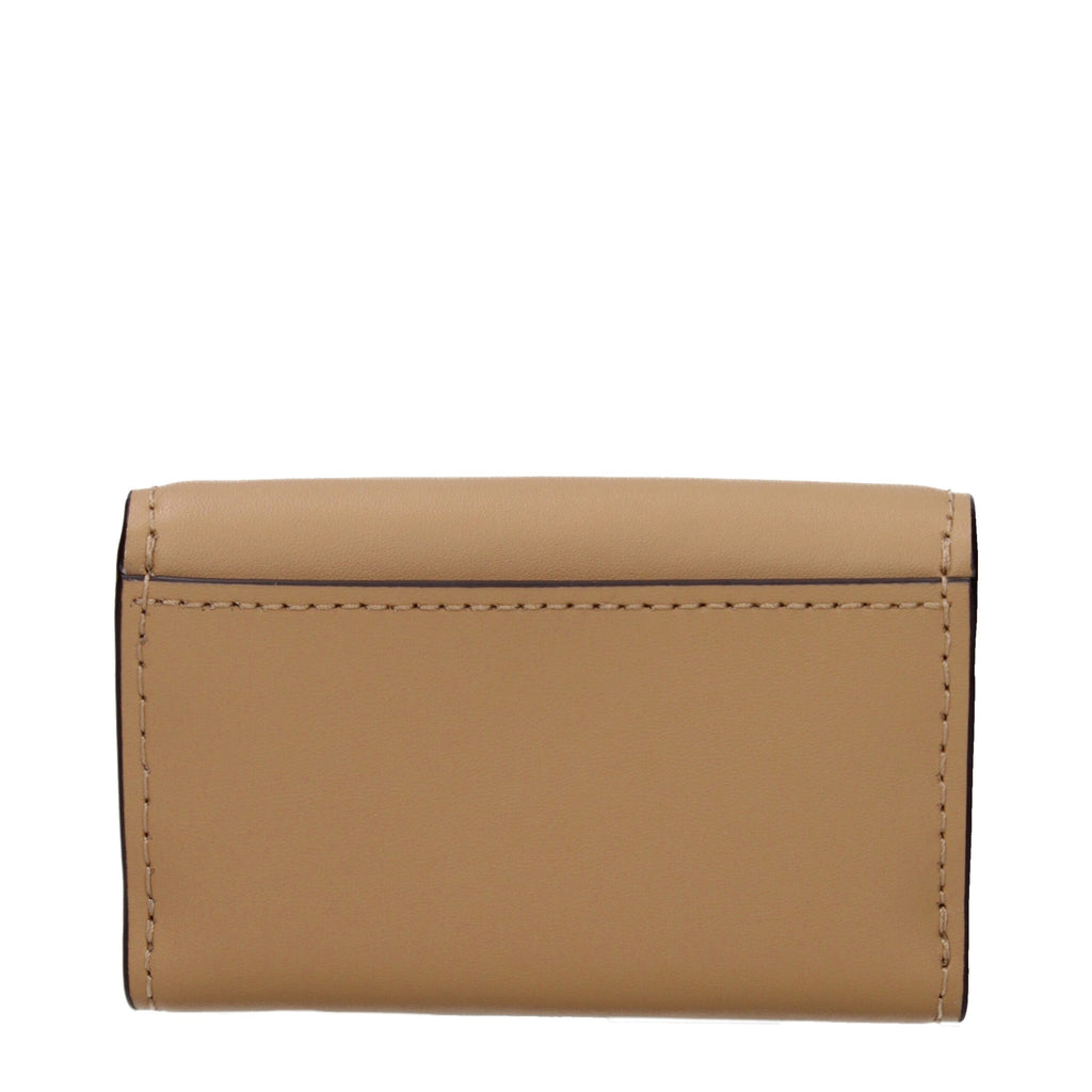 Michael Kors portemonnee in bruin leer Michael Kors