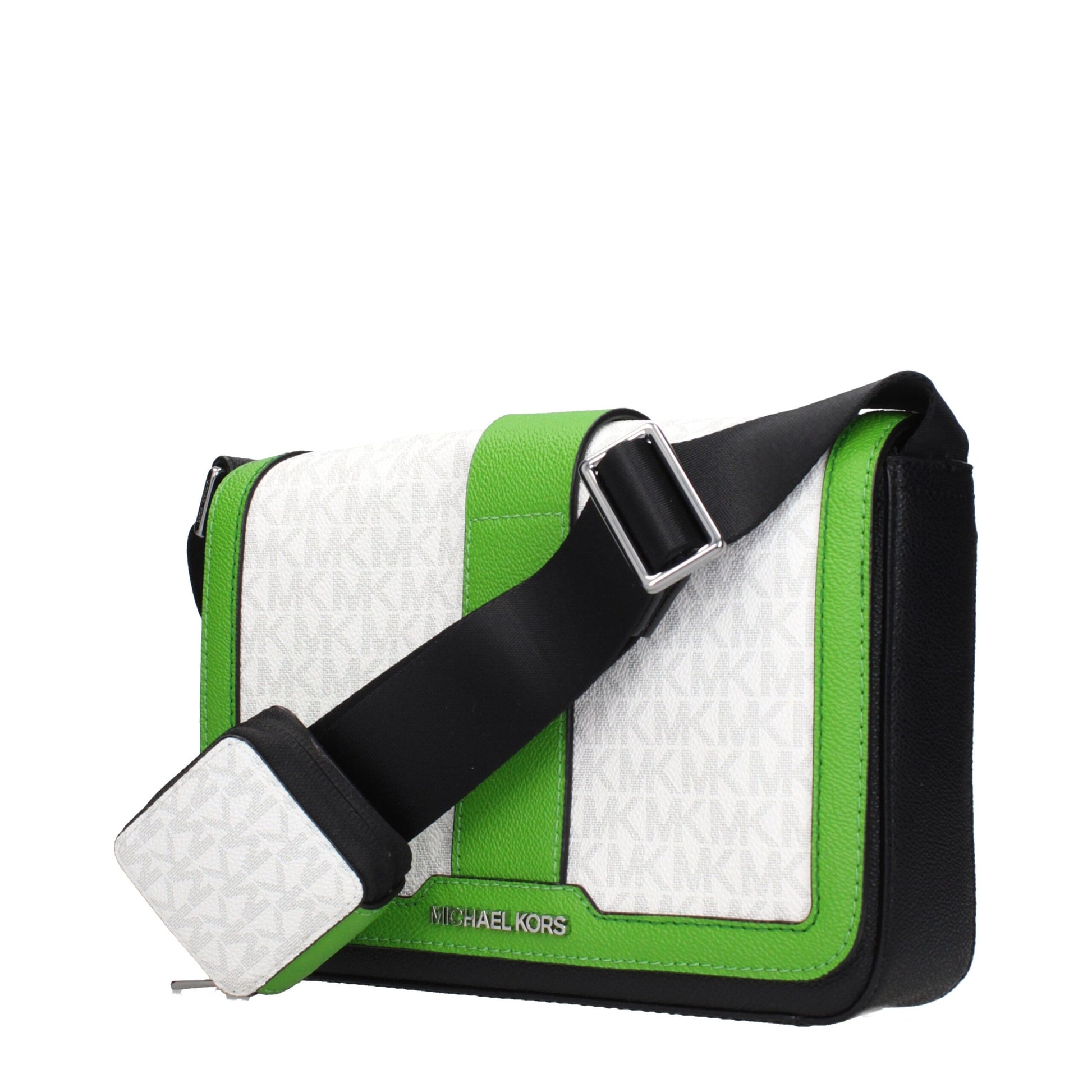 Michael Kors witte stoffen crossbodytas Michael Kors