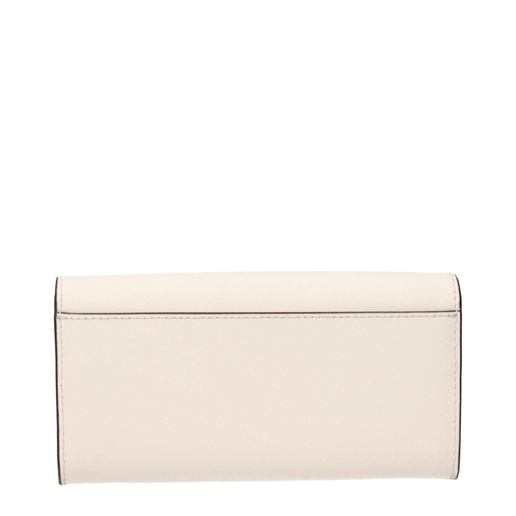 Michael Kors portemonnee in beige leer Michael Kors