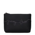 Jimmy Choo clutch van zwarte satijn