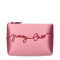 Jimmy Choo clutch van roze satijn