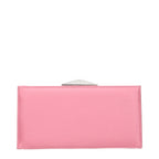 Jimmy Choo clutch van roze satijn Jimmy Choo