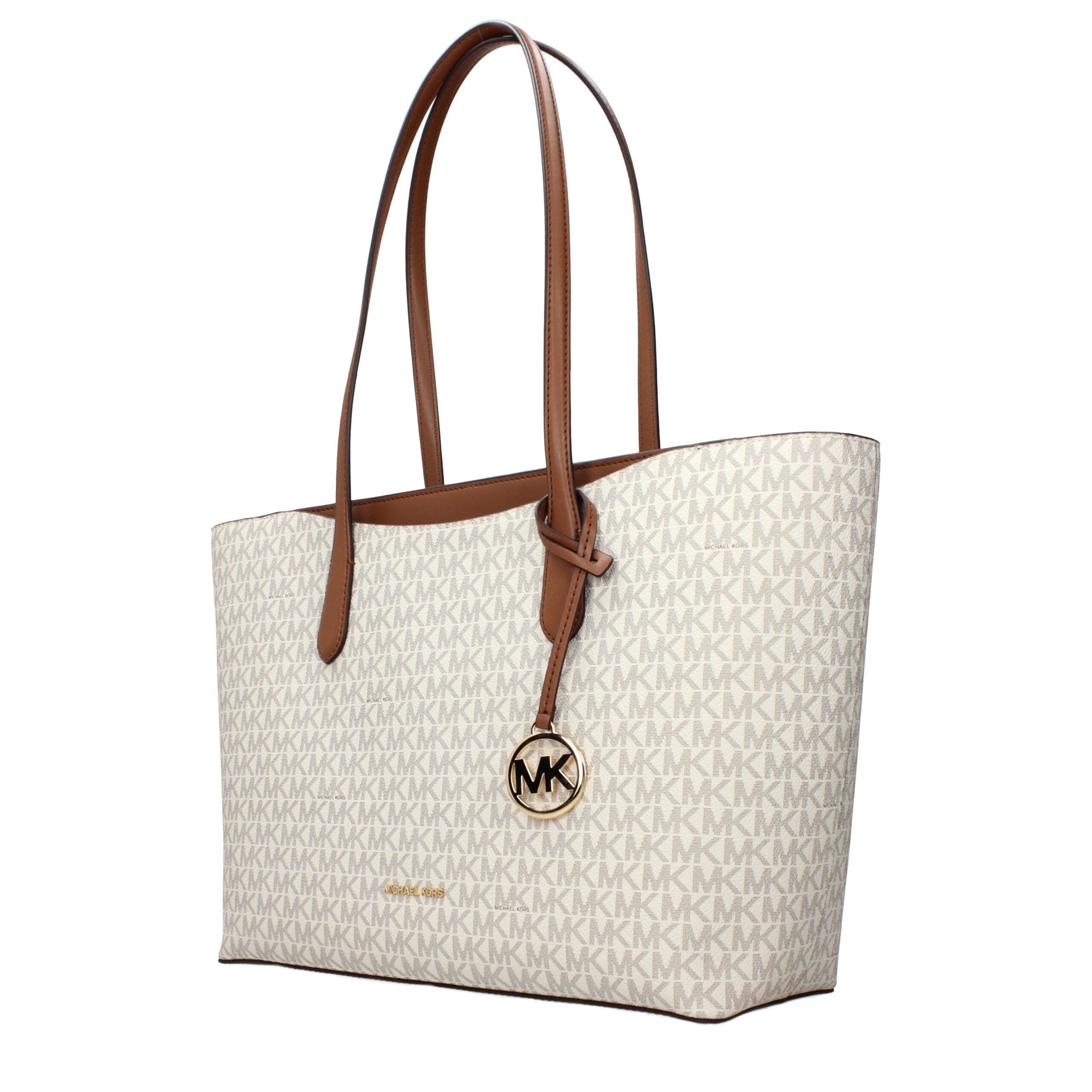 Michael Kors Beige Fabric Shoulder Bags Michael Kors