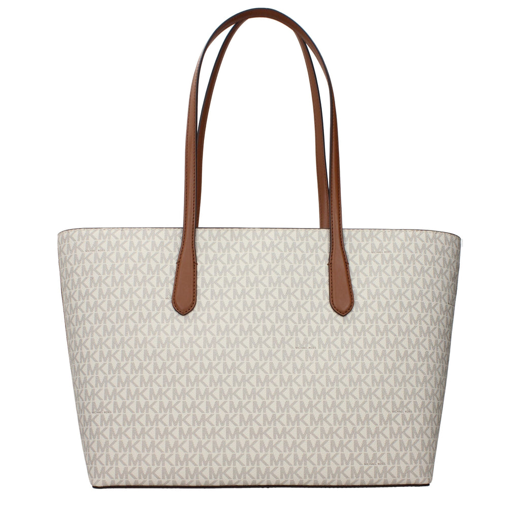 Michael Kors Beige Fabric Shoulder Bags Michael Kors