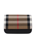 Burberry clutch in beige stof