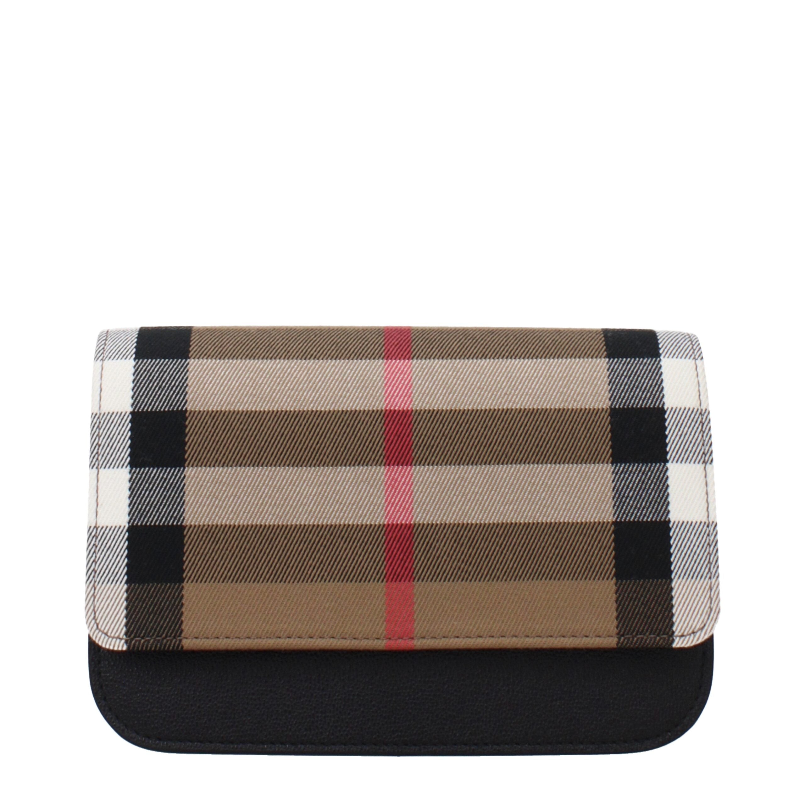 Burberry clutch in beige stof