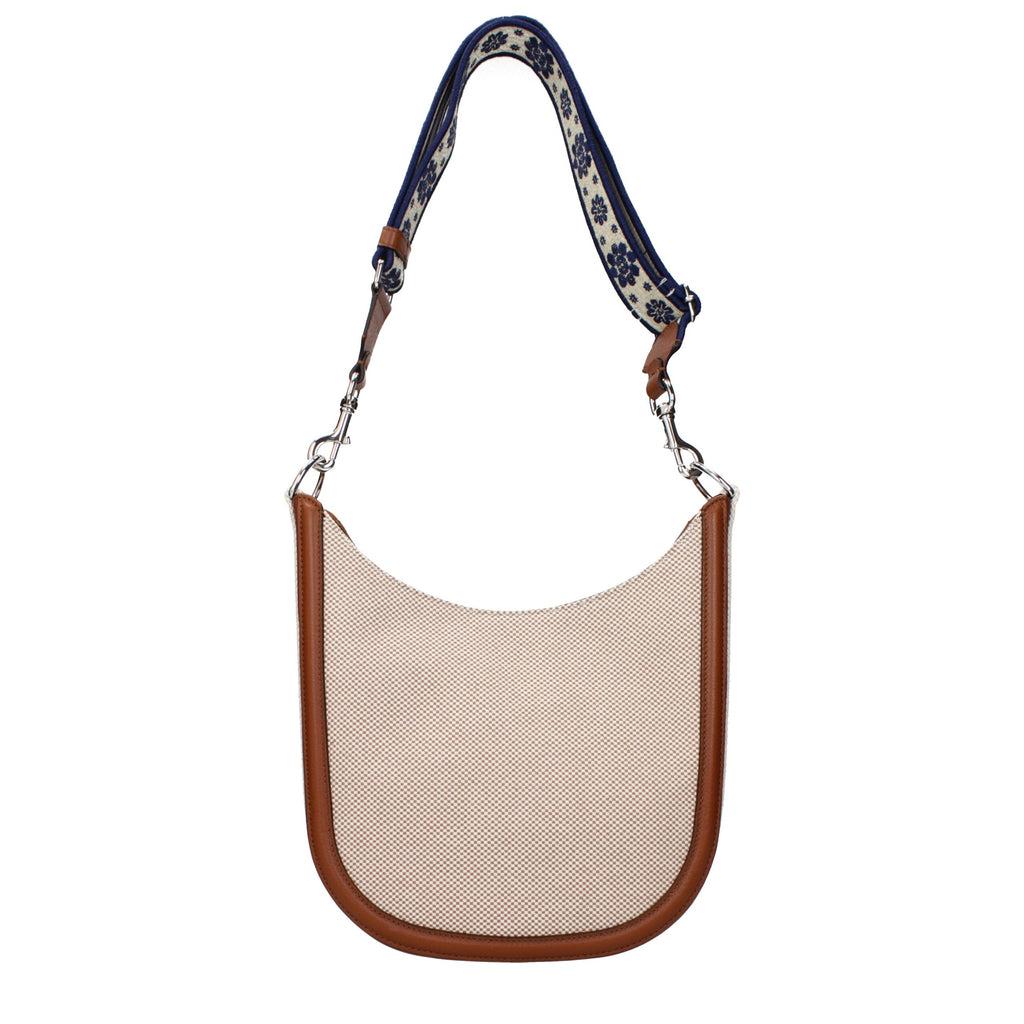 Valentino Garavani crossbodytas in beige stof Valentino Garavani