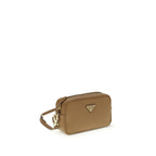Prada Beige Calf Leather Bos Taurus Shoulder Bag Prada
