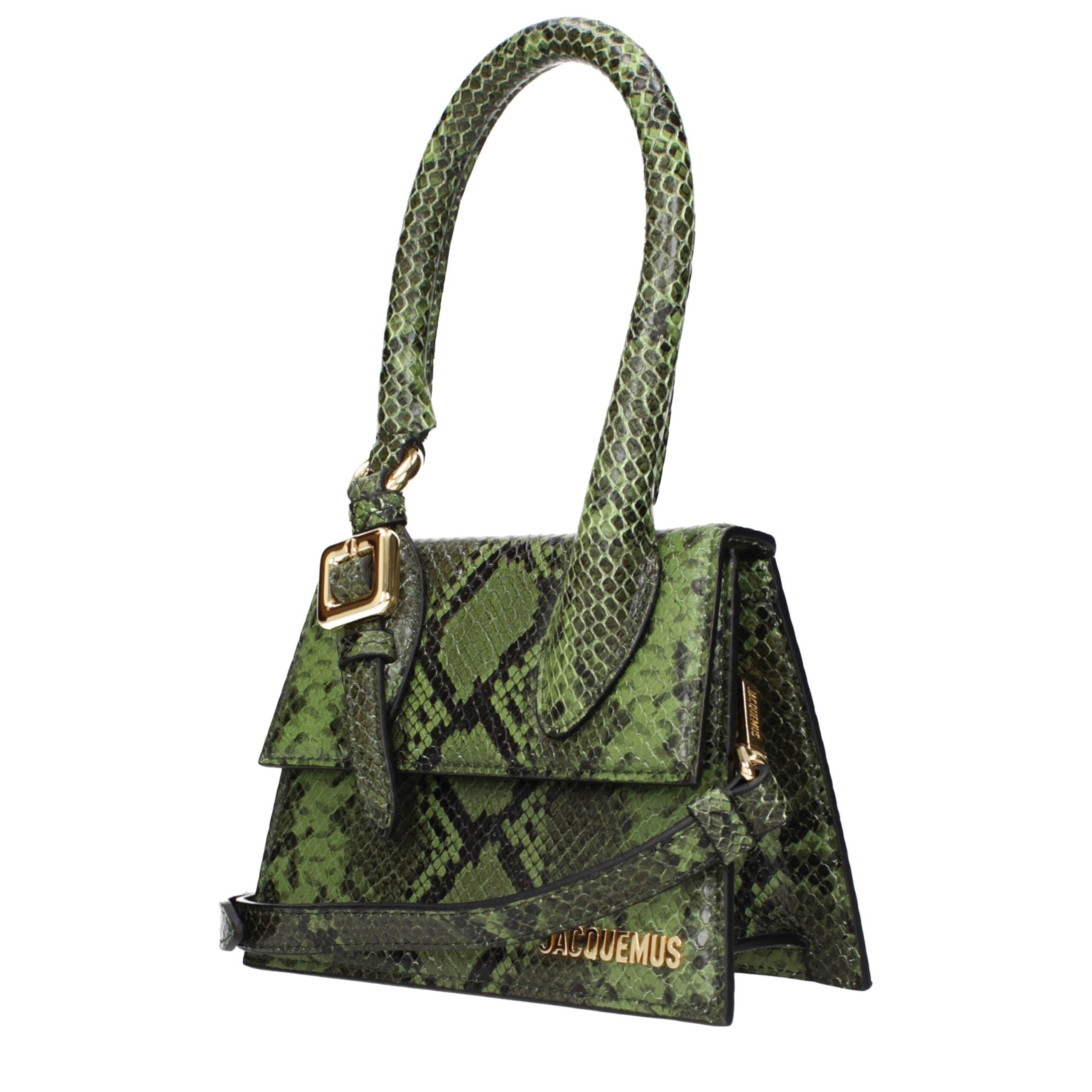 Jacquemus groene leren handtas