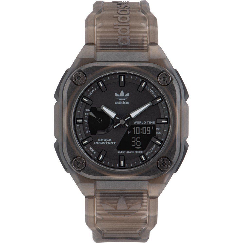 Adidas Brown Synthetic Sport Watch Adidas