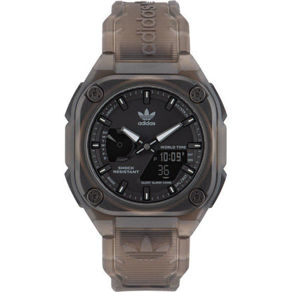 Adidas Brown Synthetic Sport Watch Adidas