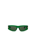 Bottega Veneta Green Acetate Sunglasses Bottega Veneta