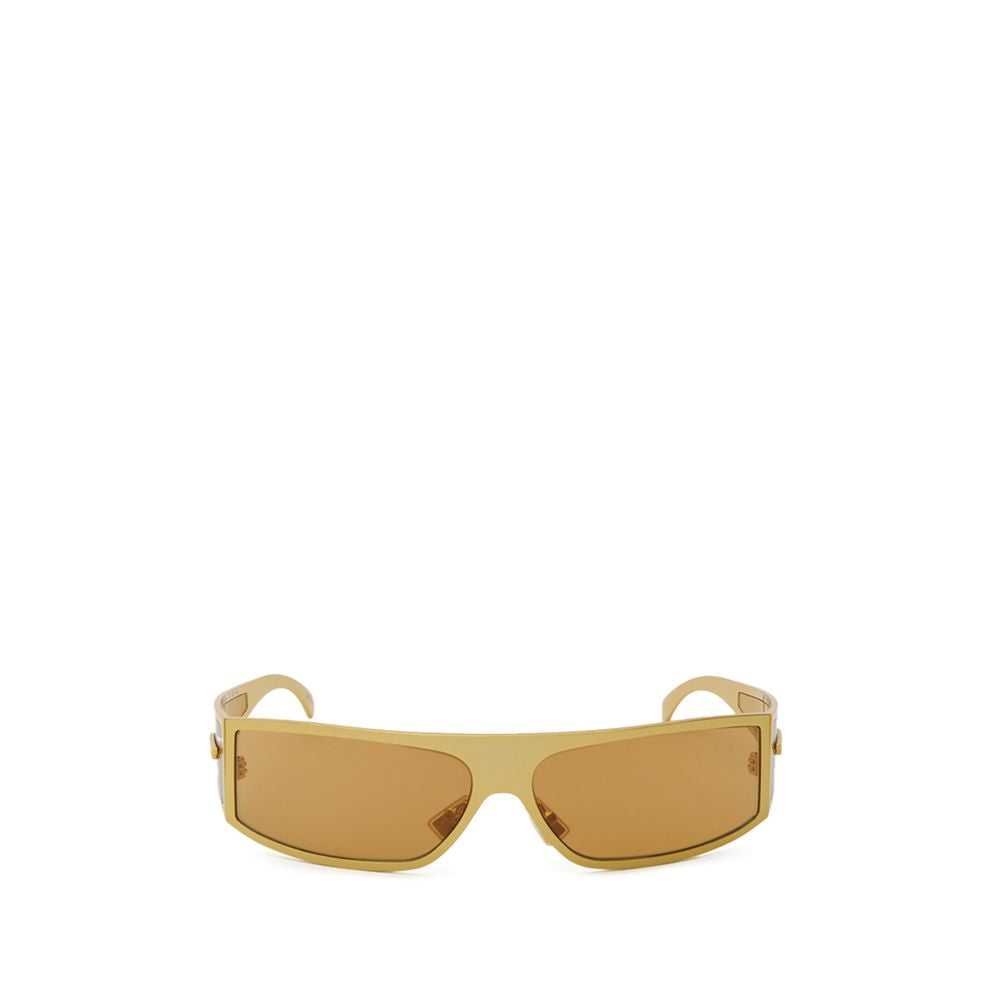 Bottega Veneta Gold Metal Sunglasses Bottega Veneta
