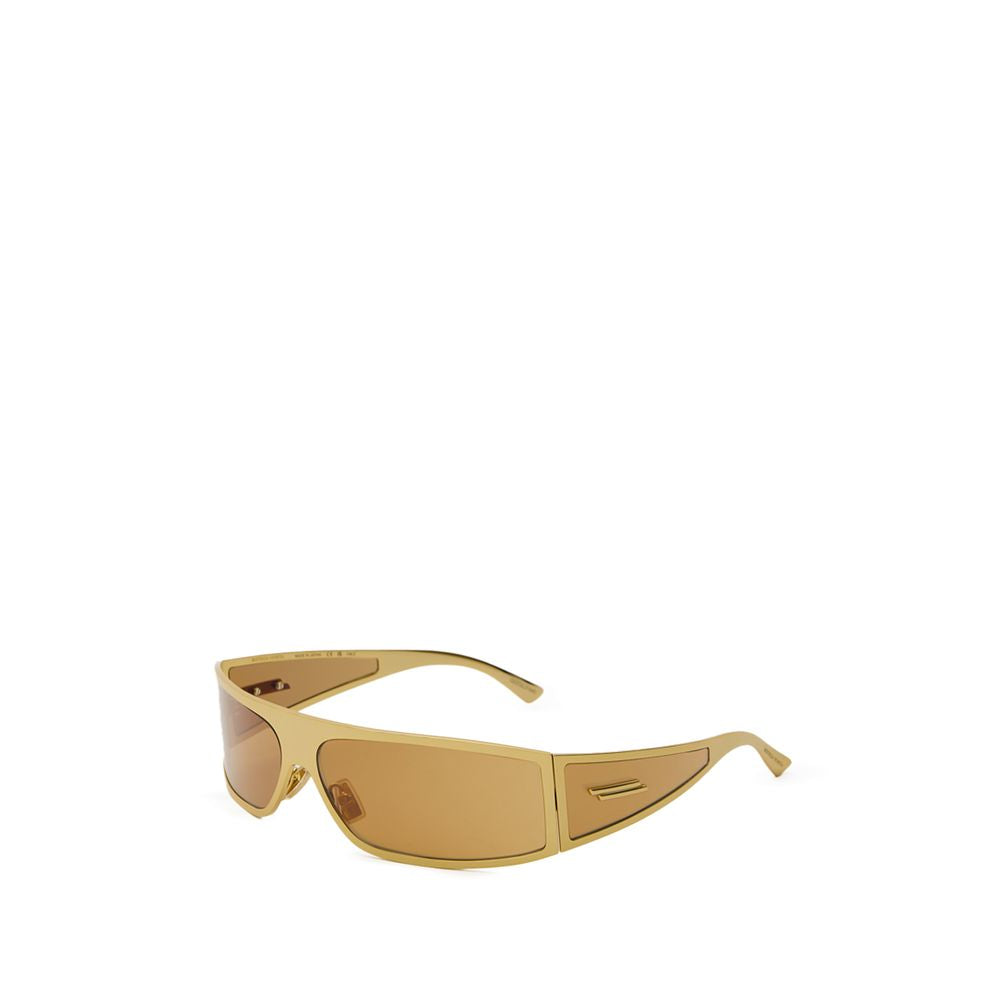 Bottega Veneta Gold Metal Sunglasses Bottega Veneta