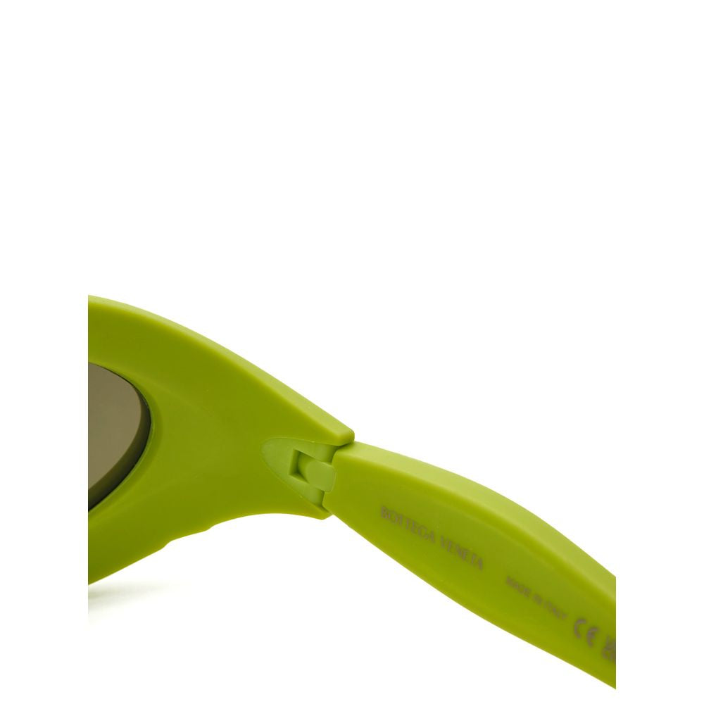 Bottega Veneta Yellow Acetate Sunglasses Bottega Veneta