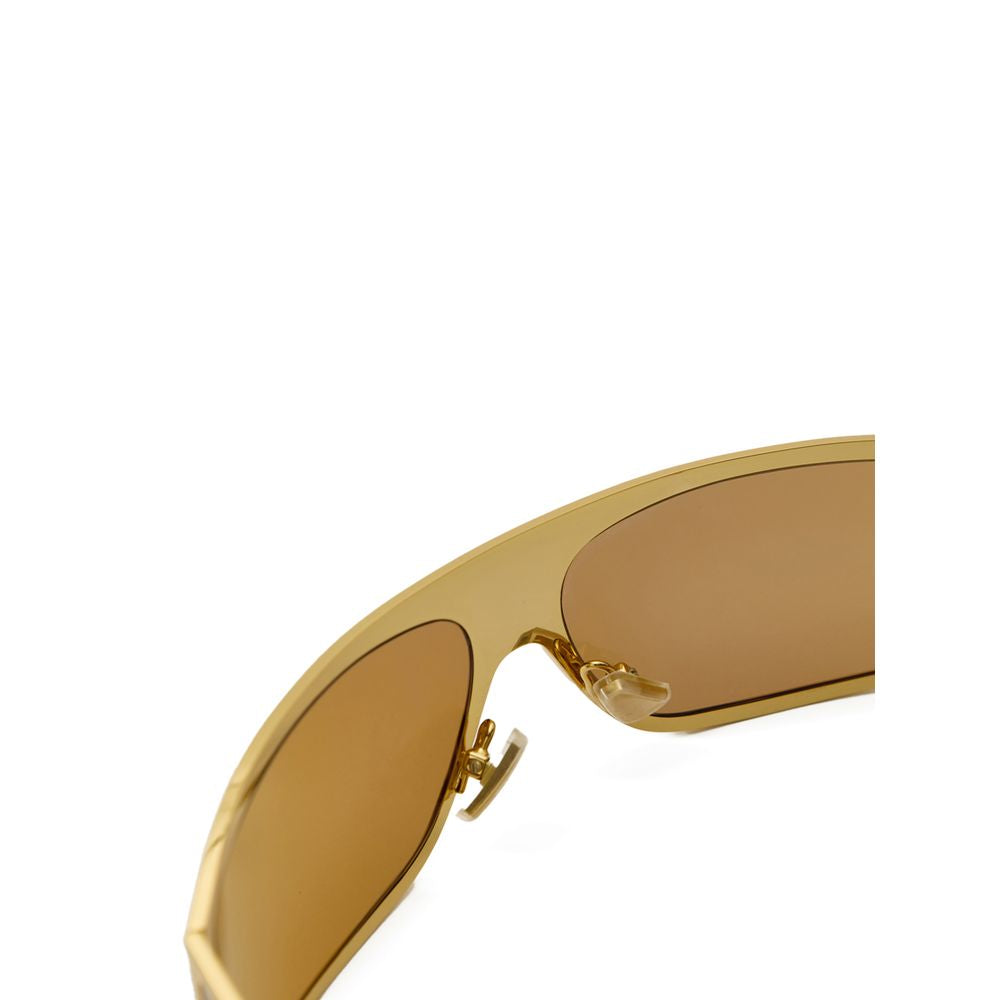 Bottega Veneta Gold Metal Sunglasses Bottega Veneta